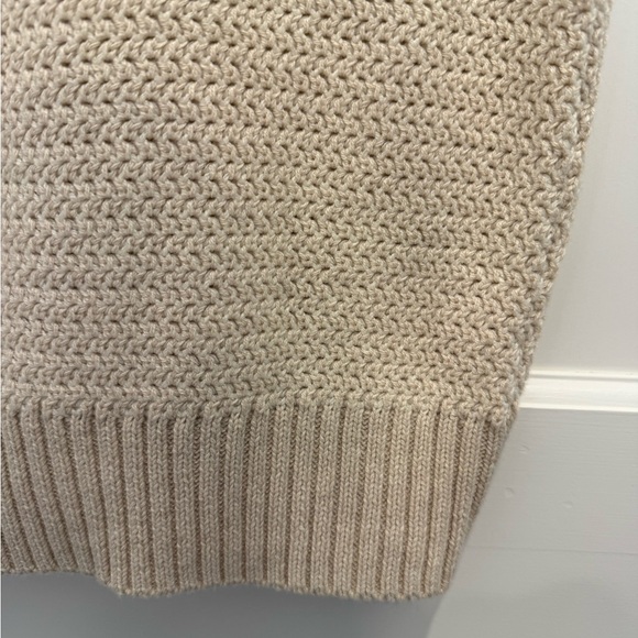 Marine Layer Robin Sweater Vest in Seashell, size Small - Picture 8 of 8